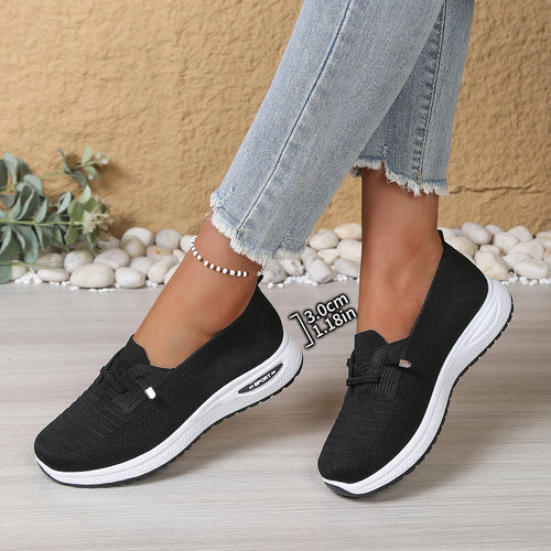 2026 Spring/Summer New Style Mesh Shoes, casual and fashionable, with soft sole and lightweight design, suitable for women.